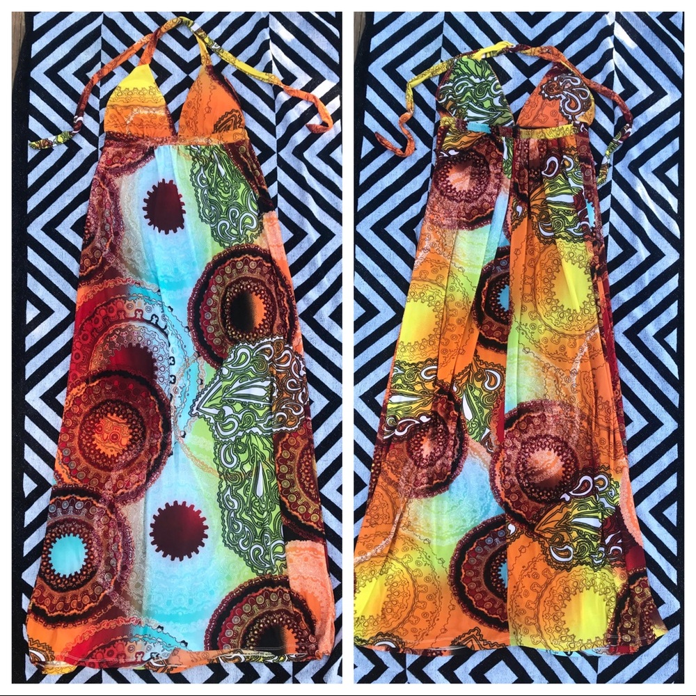 🌺Paradise Halter Maxi Dress - Women’s Lrg